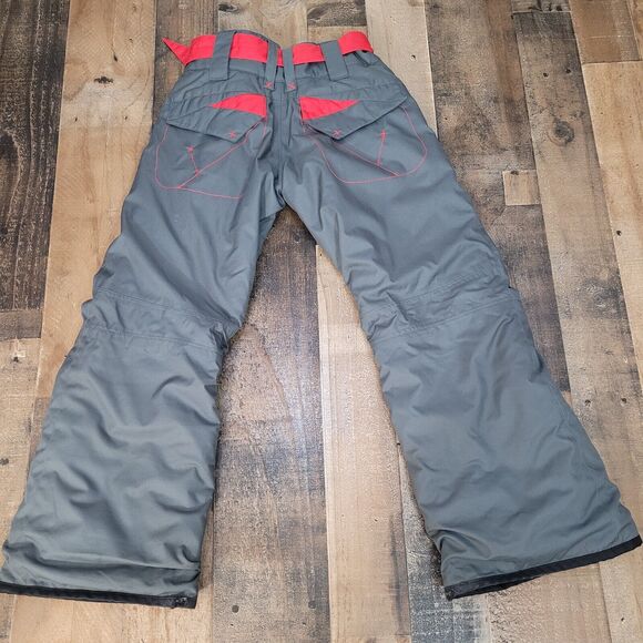 Boulder Gear Ski Pants~Youth~Gray Red Size Small Vacation Weekender - Picture 2 of 10